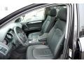 Black 2008 Audi Q7 4.2 Premium quattro Interior Color