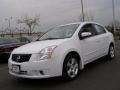 2009 Fresh Powder White Nissan Sentra 2.0 S  photo #1