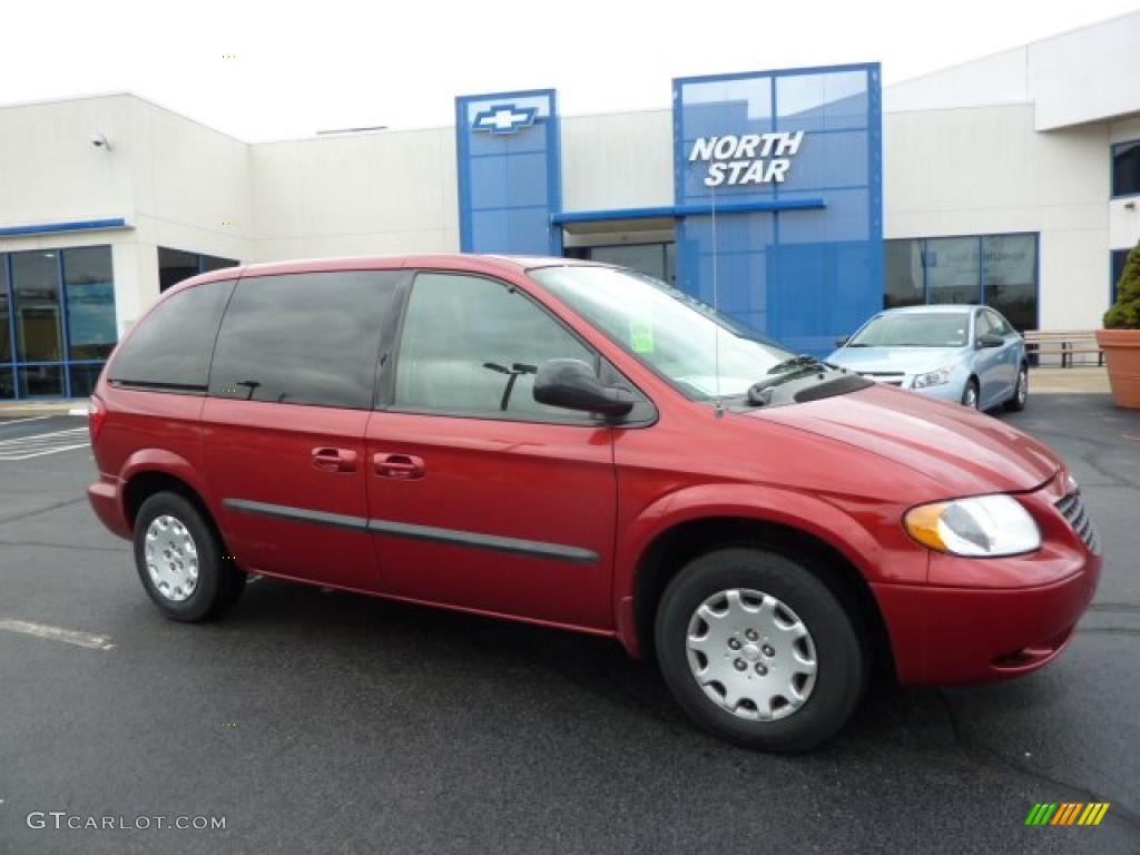 Inferno Red Tinted Pearlcoat Chrysler Voyager