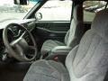 Graphite 2001 Chevrolet S10 LS Crew Cab 4x4 Interior Color