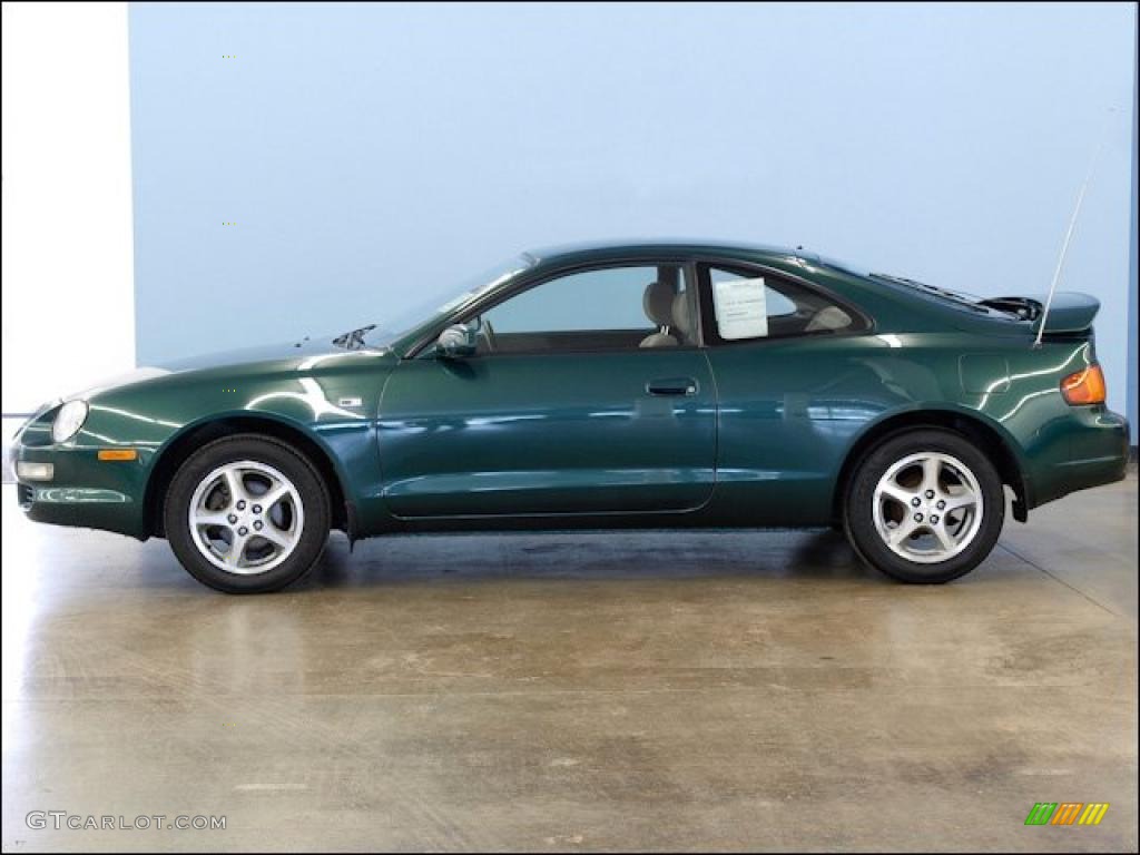 Jewel Green Metallic 1997 Toyota Celica ST Coupe Exterior Photo #48317518