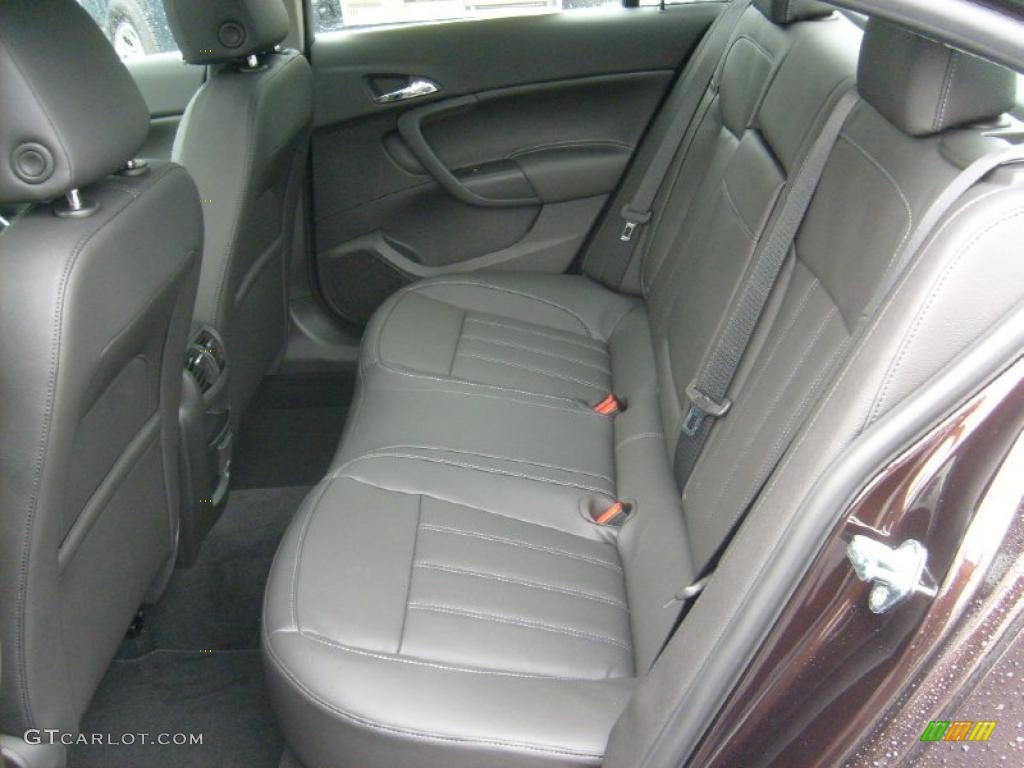 Ebony Interior 2011 Buick Regal CXL Photo #48317569