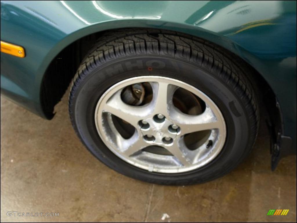 1997 Celica ST Coupe - Jewel Green Metallic / Beige photo #14