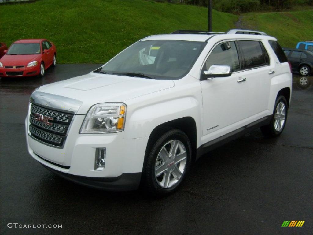 Olympic White 2011 GMC Terrain SLT AWD Exterior Photo #48318161