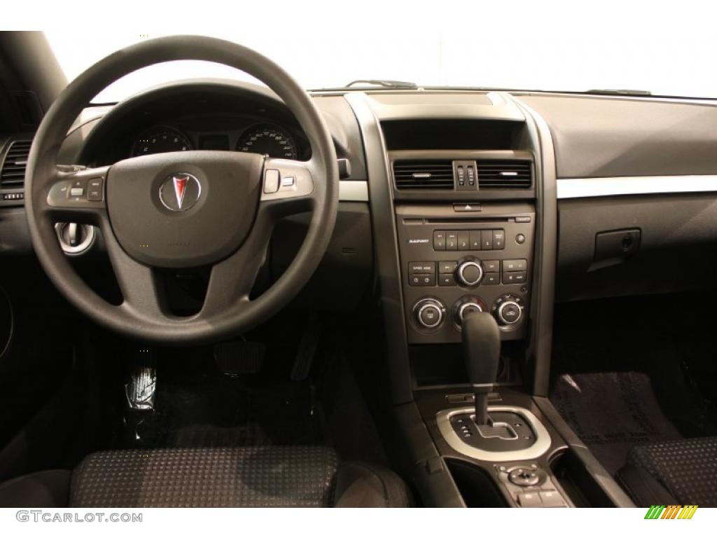 2009 Pontiac G8 Sedan Onyx Dashboard Photo #48318854