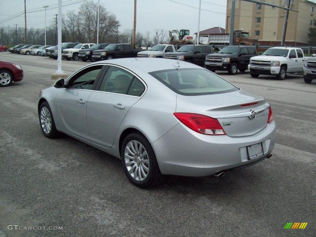 Quicksilver Metallic 2011 Buick Regal CXL Turbo Exterior Photo #48319016