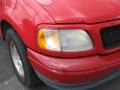 2002 Bright Red Ford F150 Sport SuperCab  photo #2