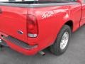 2002 Bright Red Ford F150 Sport SuperCab  photo #8