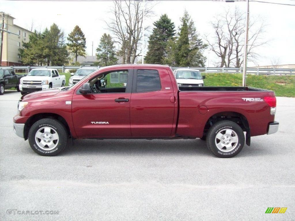 Salsa Red Pearl 2007 Toyota Tundra SR5 Double Cab 4x4 Exterior Photo #48319811
