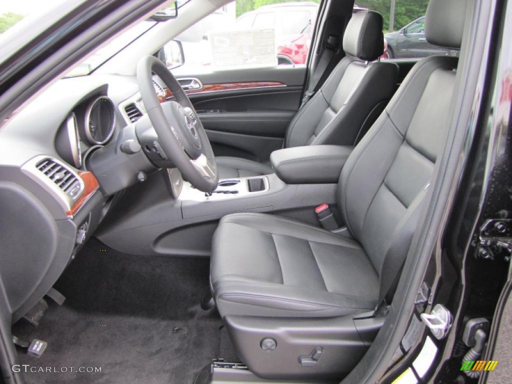 Black Interior 2011 Jeep Grand Cherokee Limited Photo #48320735
