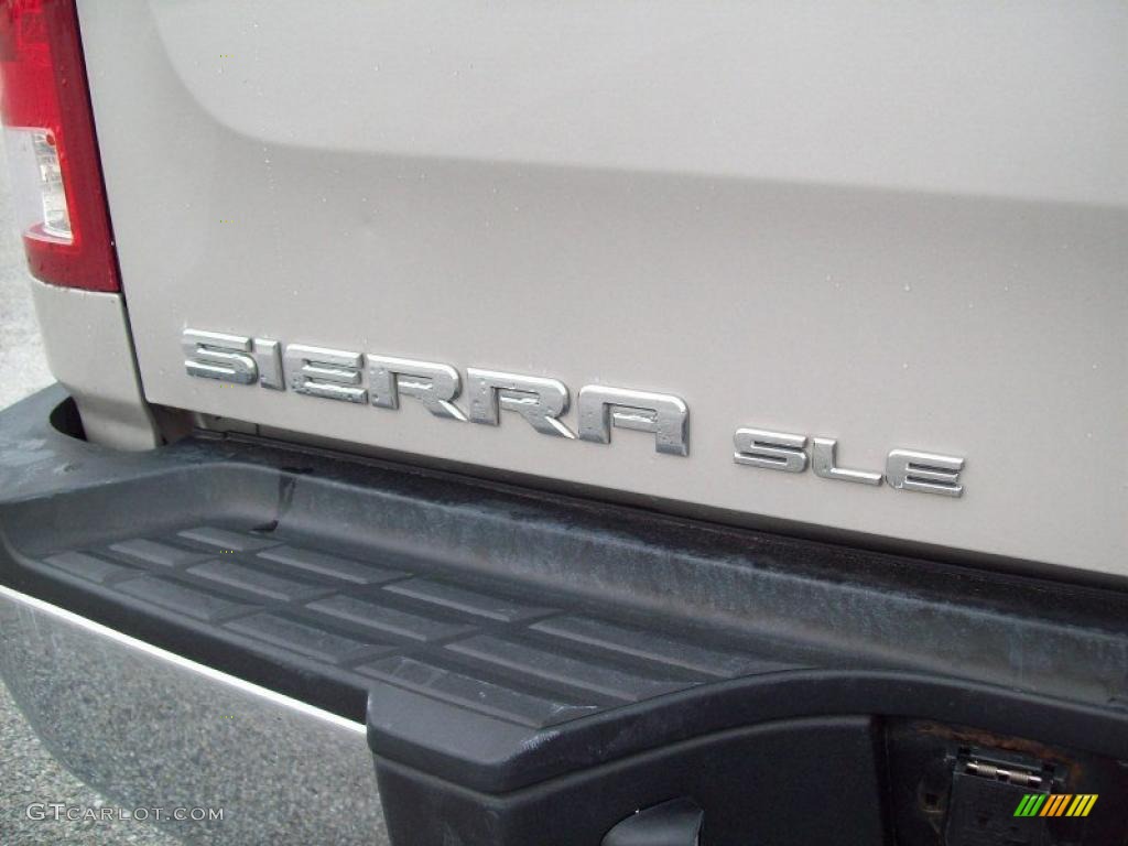 2008 Sierra 2500HD SLE Regular Cab 4x4 - Silver Birch Metallic / Ebony photo #25