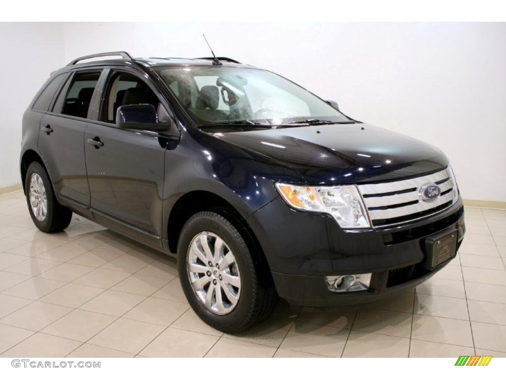 Dark Ink Blue Metallic 2008 Ford Edge SEL Exterior Photo #48321539