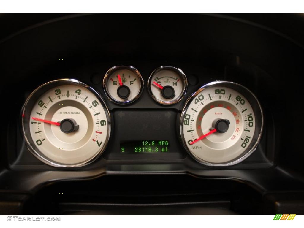 2008 Ford Edge SEL Gauges Photo #48321605