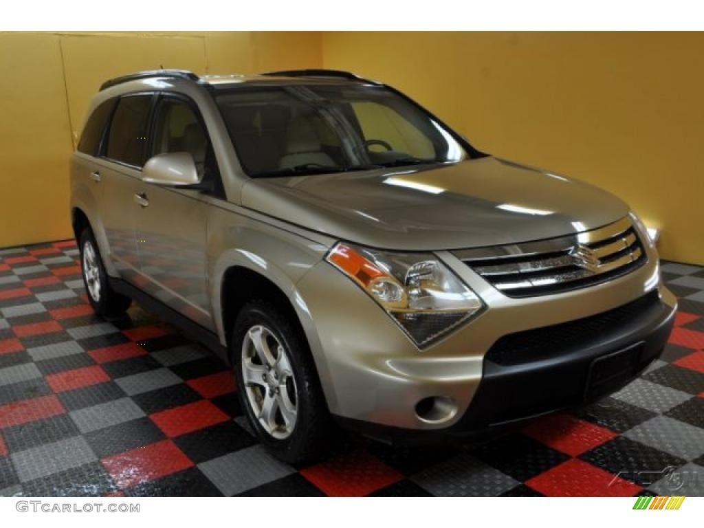 Aspen Gold Metallic 2008 Suzuki XL7 AWD Exterior Photo #48322058