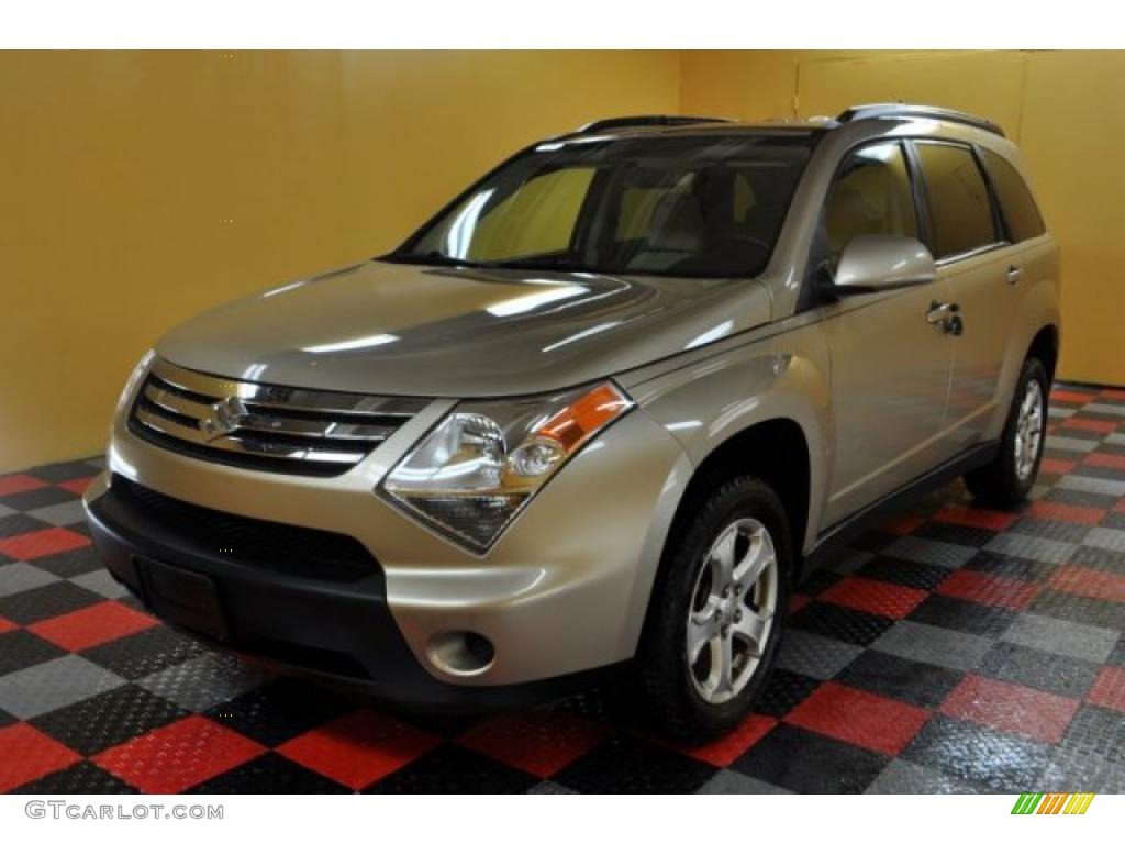 Aspen Gold Metallic 2008 Suzuki XL7 AWD Exterior Photo #48322076
