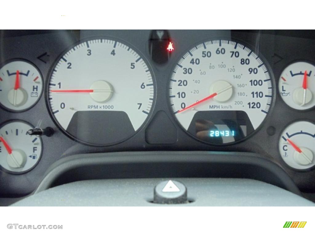 2006 Dodge Ram 1500 ST Regular Cab 4x4 Gauges Photos