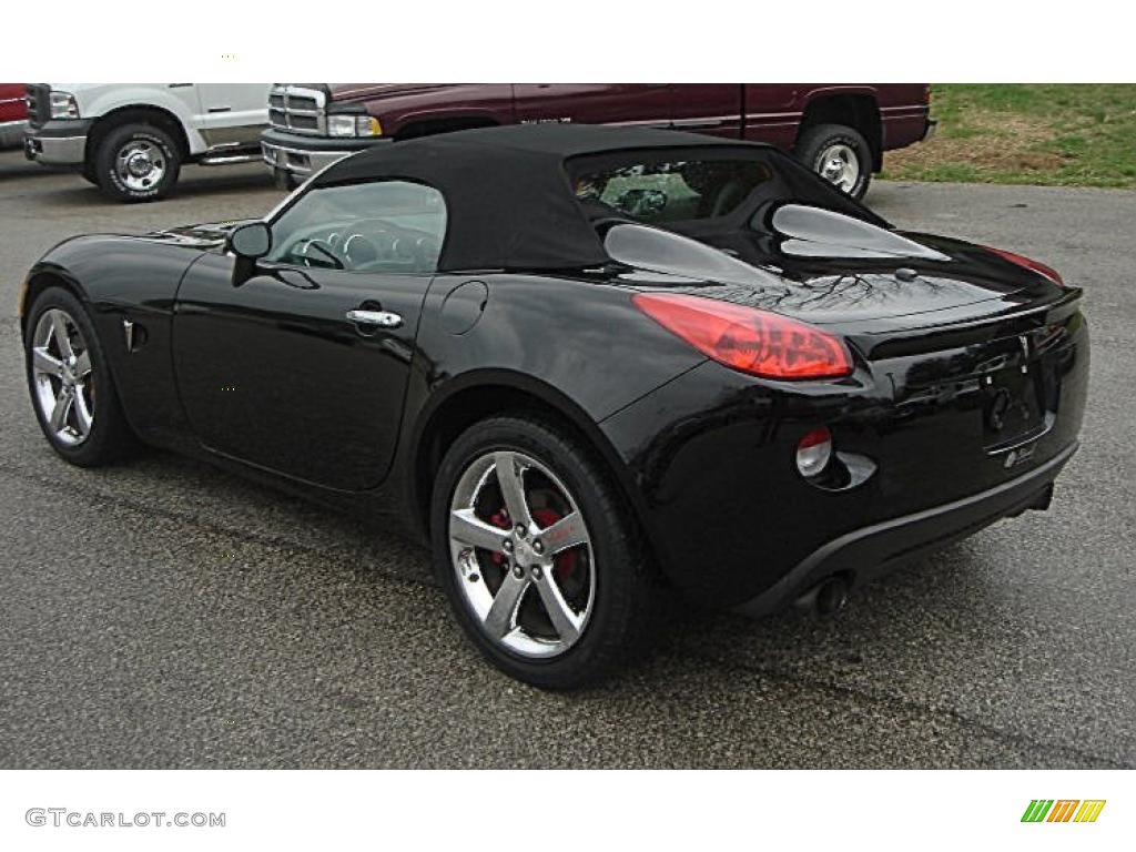 Mysterious Black 2007 Pontiac Solstice GXP Roadster Exterior Photo #48324608