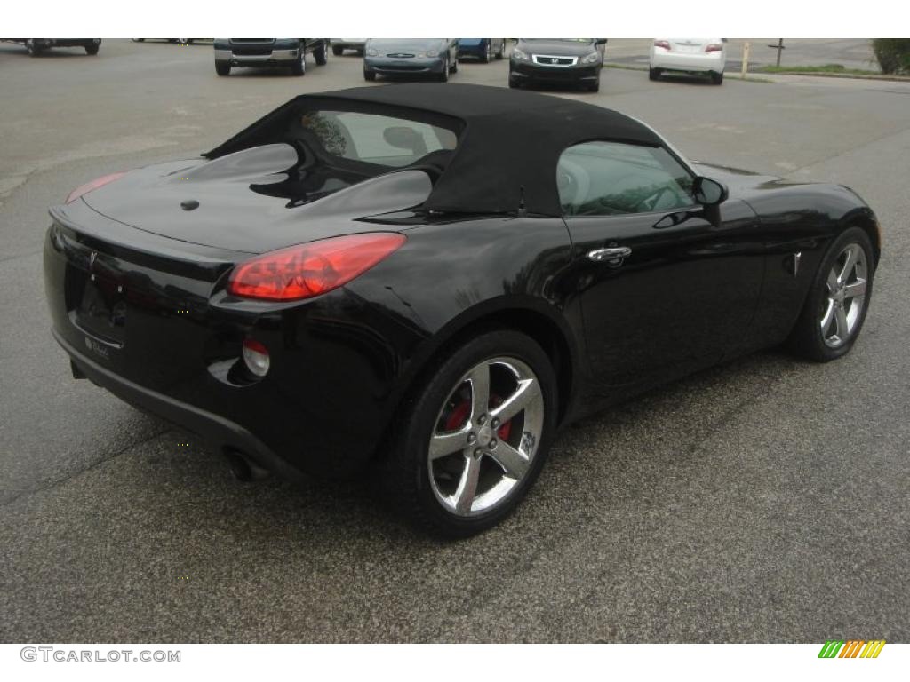 Mysterious Black 2007 Pontiac Solstice GXP Roadster Exterior Photo #48324626