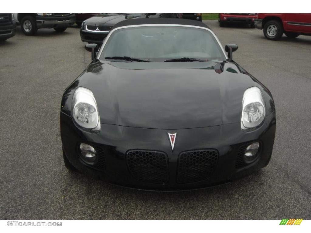 Mysterious Black 2007 Pontiac Solstice GXP Roadster Exterior Photo #48324632