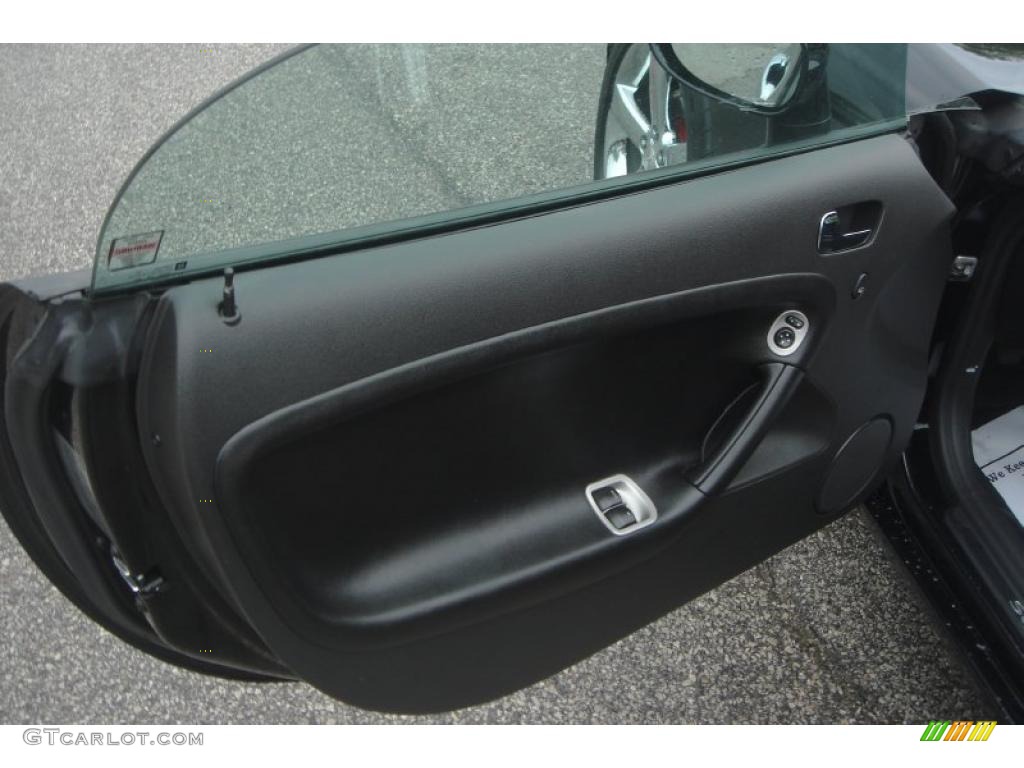 2007 Pontiac Solstice GXP Roadster Ebony Door Panel Photo #48324650