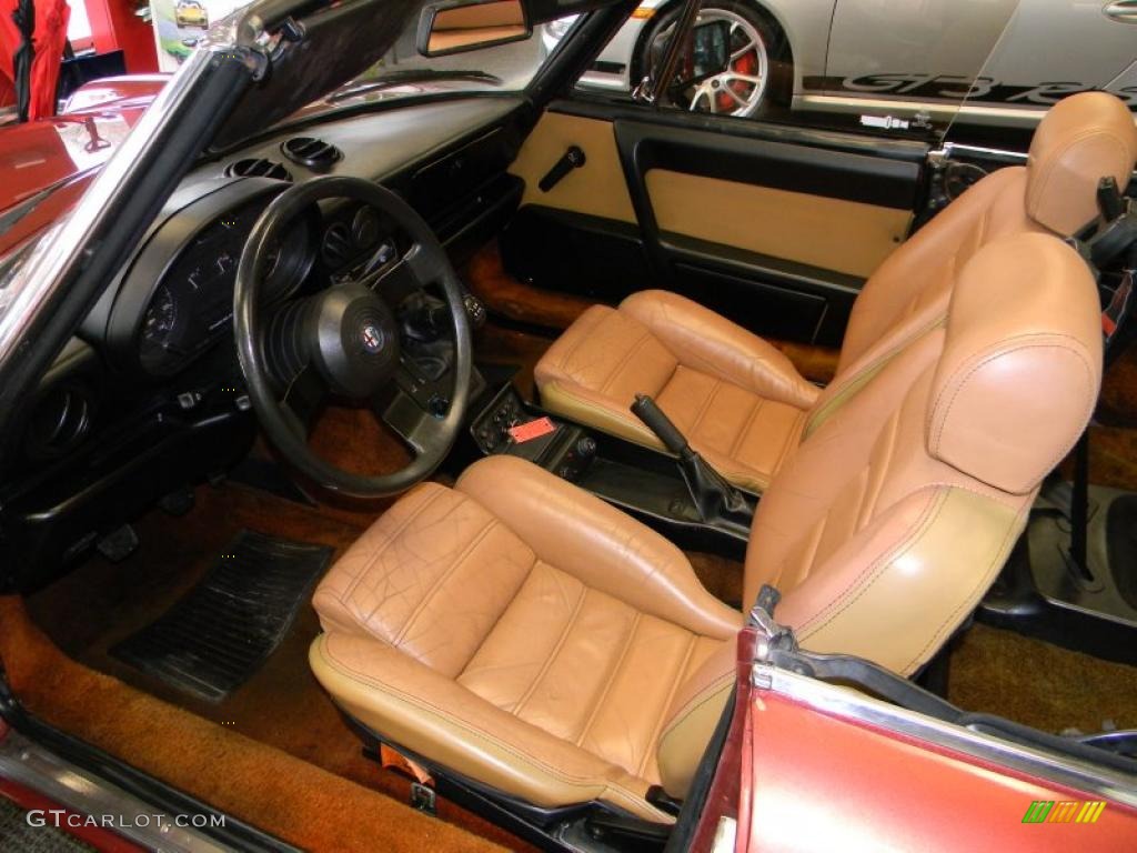 Tan Interior 1987 Alfa Romeo Spider Veloce Photo #48324701