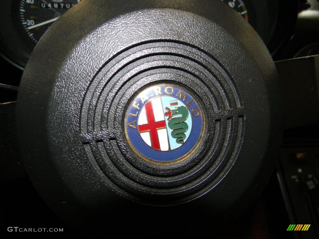 1987 Alfa Romeo Spider Veloce Marks and Logos Photos