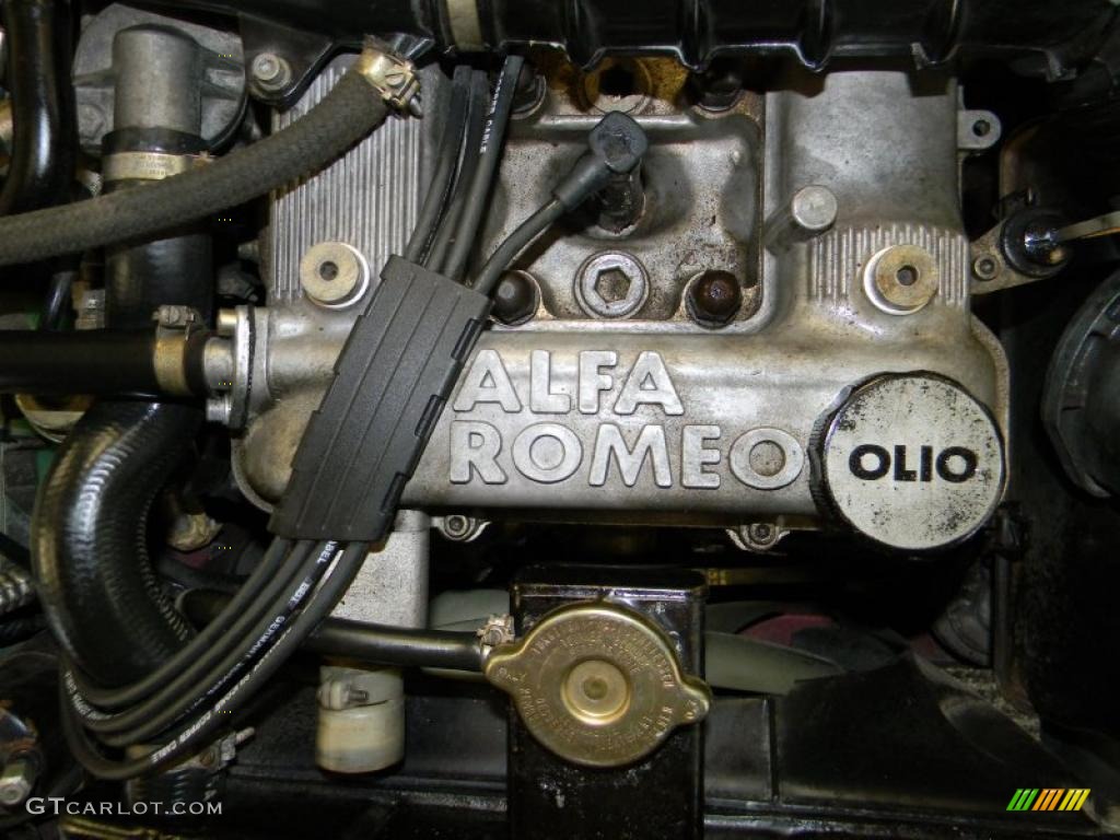 1987 Alfa Romeo Spider Veloce 2.0L DOHC Fuel Injected Inline 4 Cylinder Engine Photo #48324833