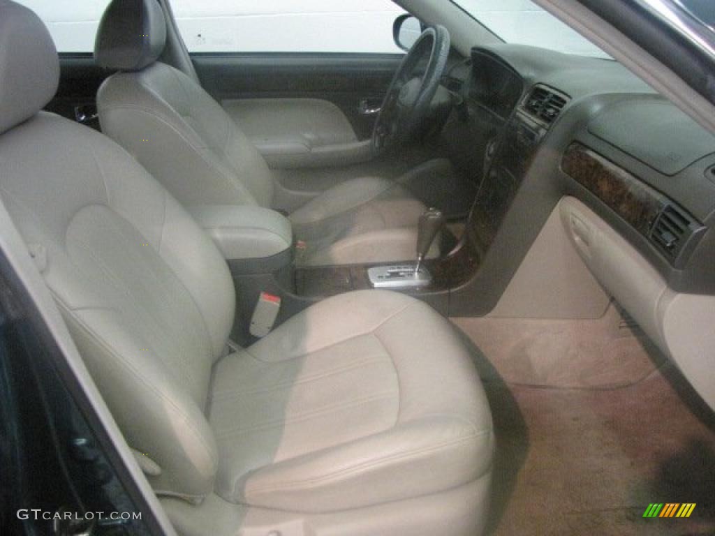 2001 XG300 Sedan - Midnight Green / Beige photo #13