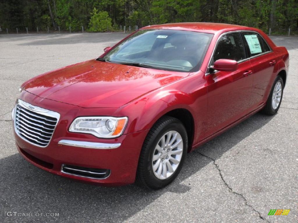 Deep Cherry Red Crystal Pearl Chrysler 300