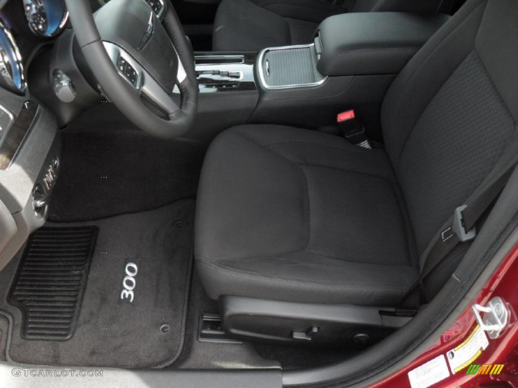 Black Interior 2011 Chrysler 300 Standard 300 Model Photo #48325583
