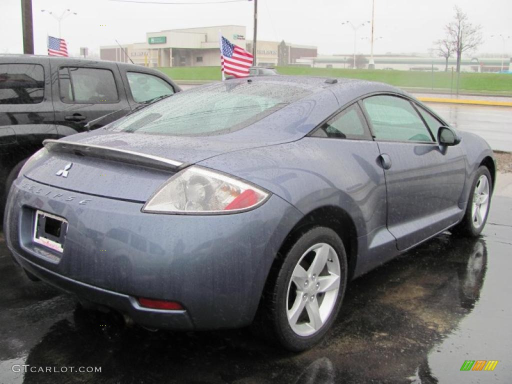 2008 Eclipse GS Coupe - Still Blue Metallic / Medium Gray photo #2
