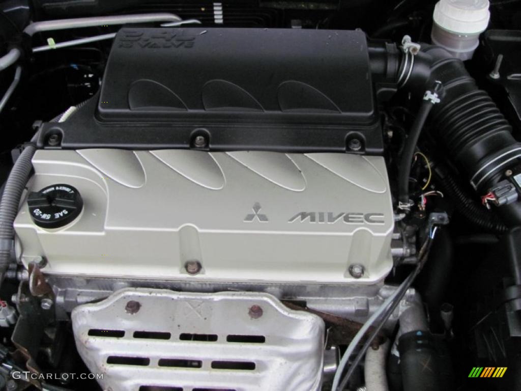 2008 Mitsubishi Eclipse GS Coupe 2.4L SOHC 16V MIVEC Inline 4 Cylinder Engine Photo #48325895