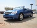 2008 Marathon Blue Pearl Chrysler Sebring Limited Convertible  photo #7