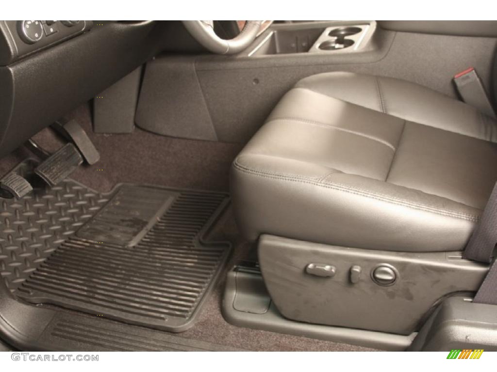 2011 Silverado 1500 LTZ Extended Cab 4x4 - Taupe Gray Metallic / Ebony photo #5