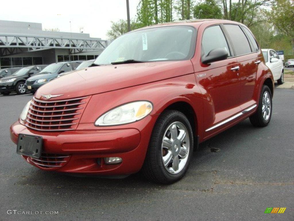 Inferno Red Pearl 2003 Chrysler PT Cruiser Limited Exterior Photo #48329071