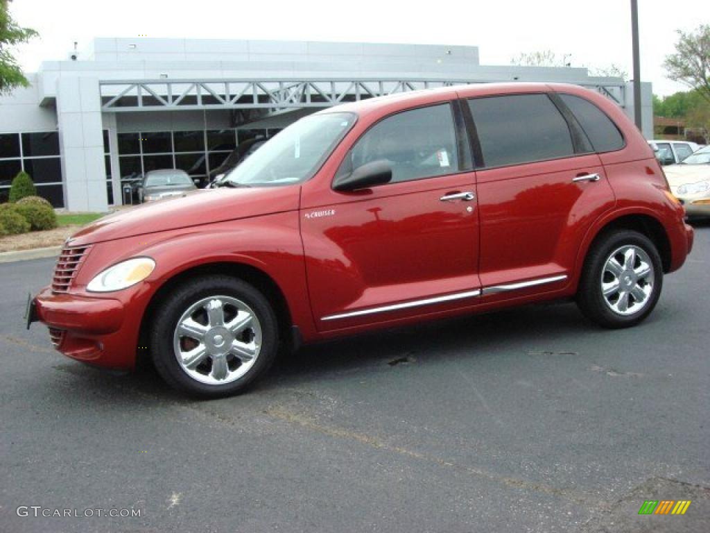 2003 PT Cruiser Limited - Inferno Red Pearl / Dark Slate Gray photo #2