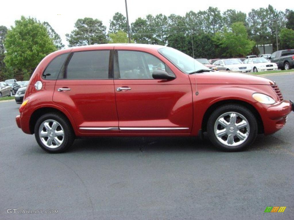 2003 PT Cruiser Limited - Inferno Red Pearl / Dark Slate Gray photo #6