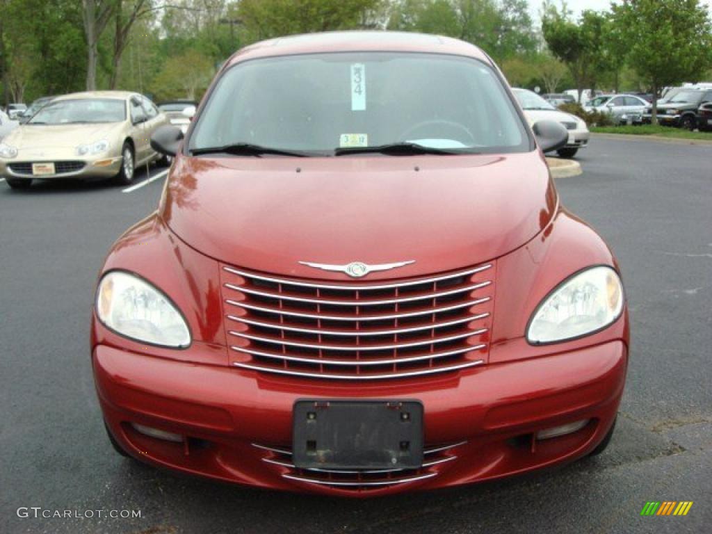 2003 PT Cruiser Limited - Inferno Red Pearl / Dark Slate Gray photo #7