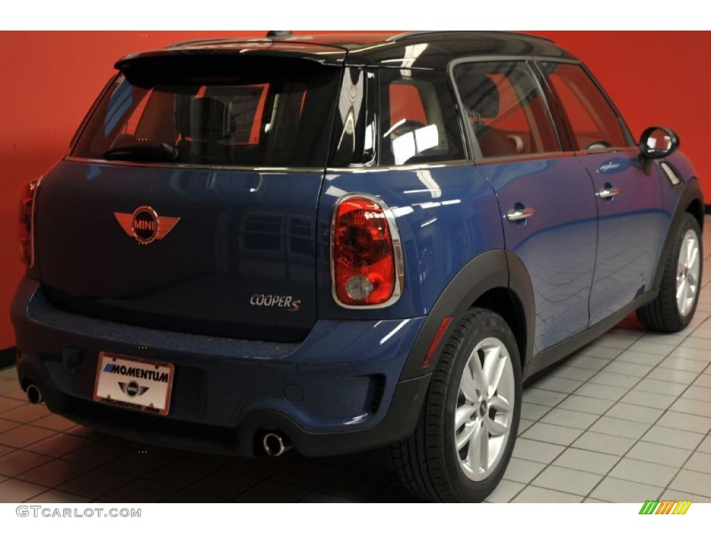 Surf Blue 2011 Mini Cooper S Countryman Exterior Photo #48329509
