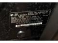 2012 BMW 7 Series 740Li Sedan Info Tag