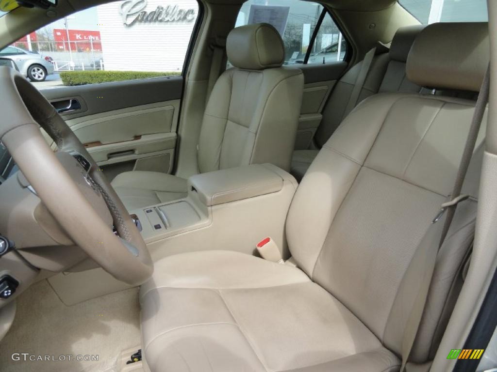 Cashmere Interior 2008 Cadillac STS 4 V6 AWD Photo #48330256