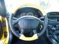 Black 2002 Chevrolet Corvette Coupe Steering Wheel