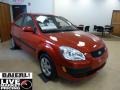 Tropical Red - Rio LX Sedan Photo No. 1