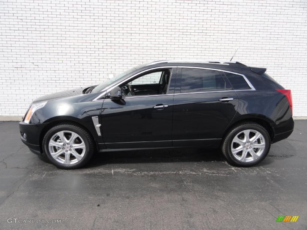 Black Ice Metallic 2011 Cadillac SRX 4 V6 AWD Exterior Photo #48331480
