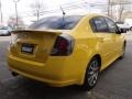 2007 Solar Yellow Nissan Sentra SE-R Spec V  photo #3