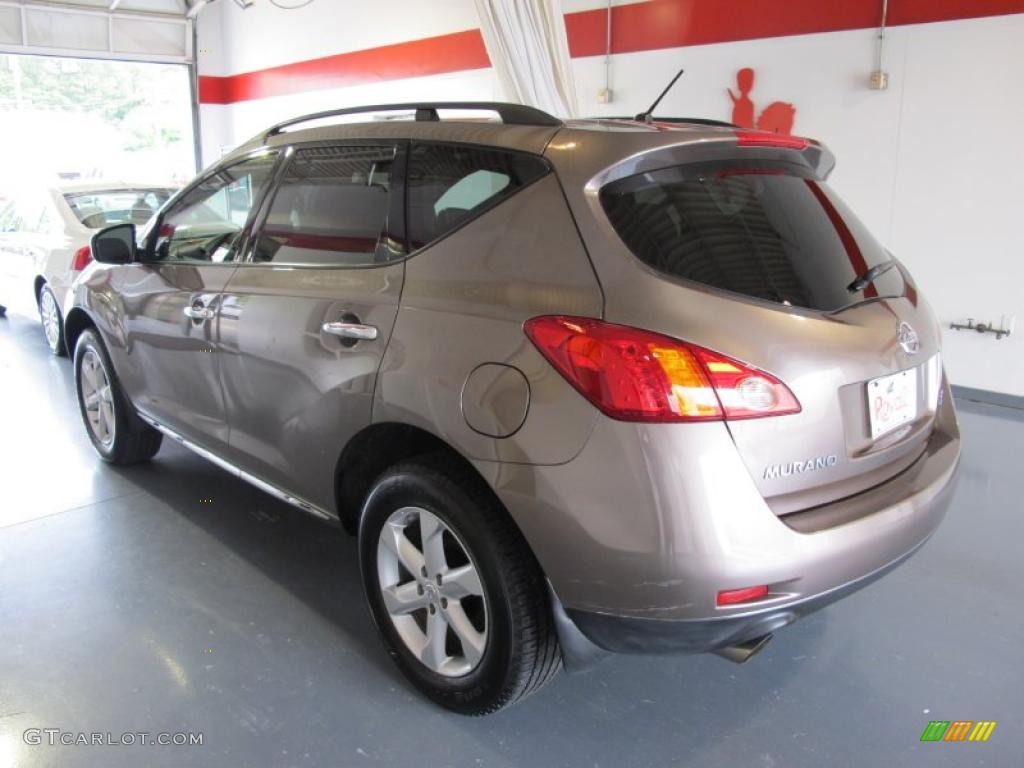 2009 Murano S AWD - Tinted Bronze Metallic / Black photo #2