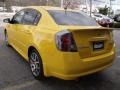 2007 Solar Yellow Nissan Sentra SE-R Spec V  photo #4
