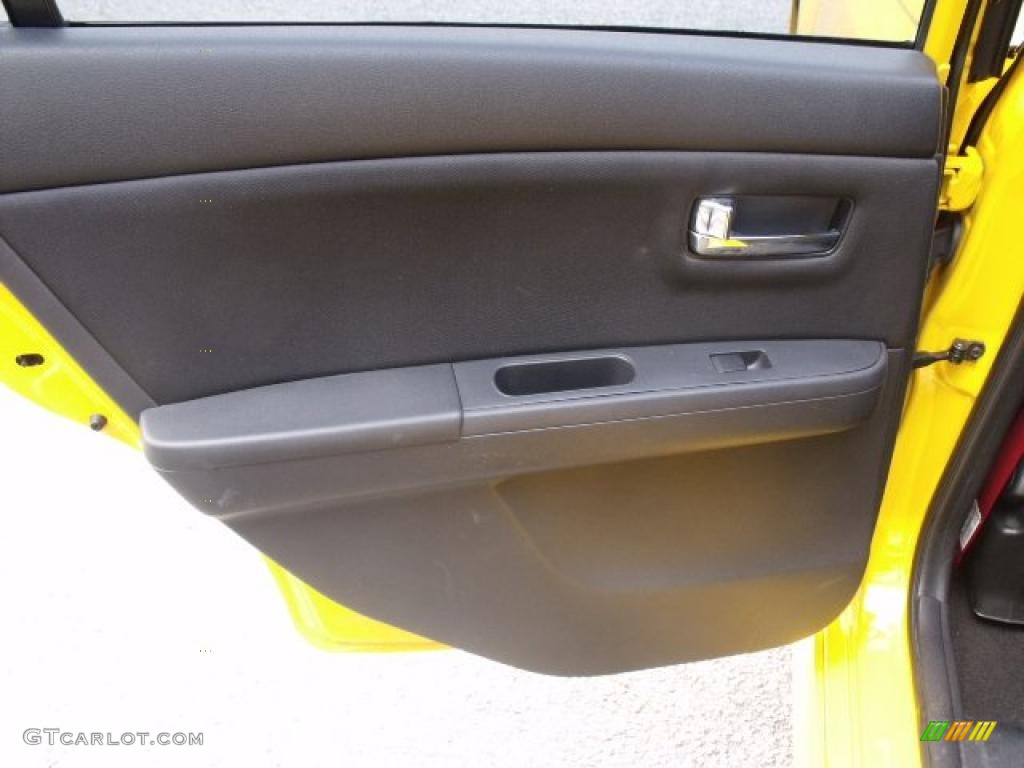 2007 Nissan Sentra SE-R Spec V SE-R Charcoal Door Panel Photo #48332164