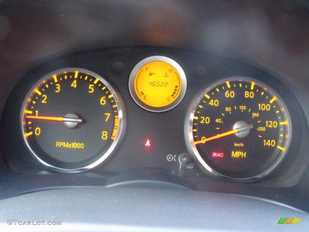 2007 Nissan Sentra SE-R Spec V Gauges Photo #48332272