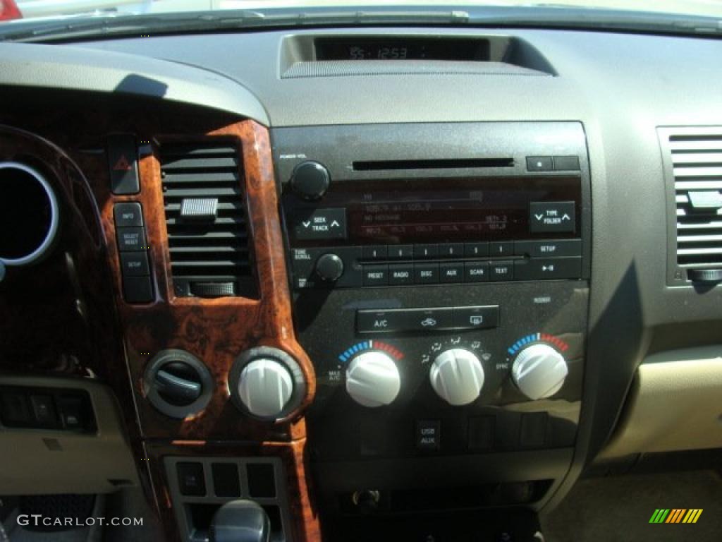 2010 Tundra TRD CrewMax 4x4 - Black / Sand Beige photo #11